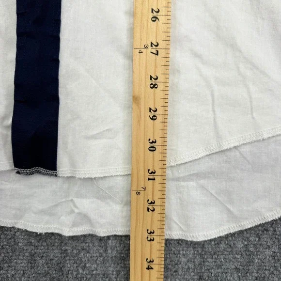 Wrangler Shirt Men 17.5 36 XL Xlong Tails American Flag Western Button Up *FLAWS - Picture 12 of 16